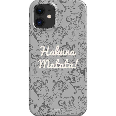 Disney The Lion King Hakuna Matata iPhone 12 Mini Lite Case