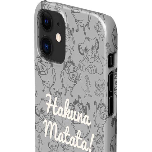 Disney The Lion King Hakuna Matata iPhone 12 Mini Lite Case