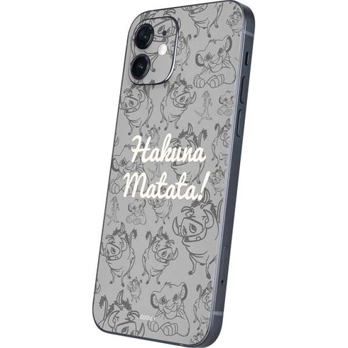 Disney The Lion King Hakuna Matata iPhone 12 Mini Skin