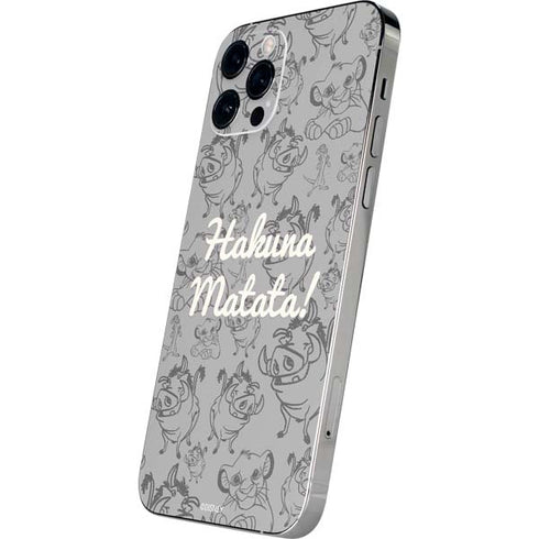 Disney The Lion King Hakuna Matata iPhone 12 Pro Max Skin