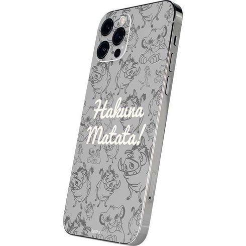 Disney The Lion King Hakuna Matata iPhone 12 Pro Skin