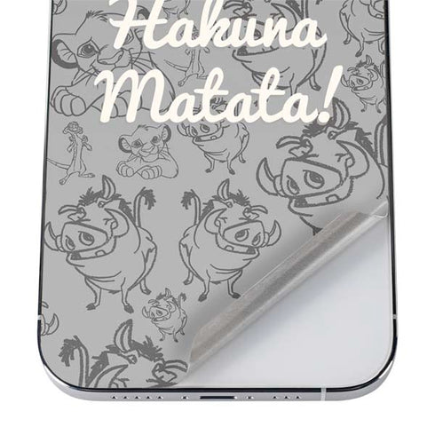 Disney The Lion King Hakuna Matata iPhone 12 Pro Skin