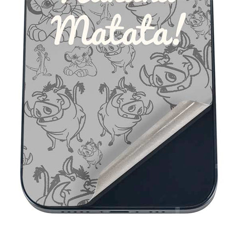 Disney The Lion King Hakuna Matata iPhone 12 Skin