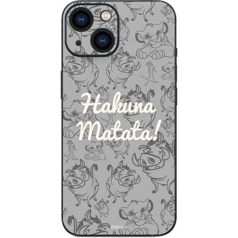 Disney The Lion King Hakuna Matata iPhone 13 Mini Skin