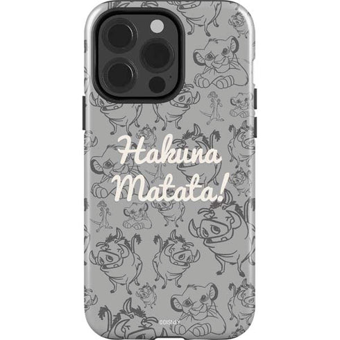 Disney The Lion King Hakuna Matata iPhone 13 Pro Impact Case