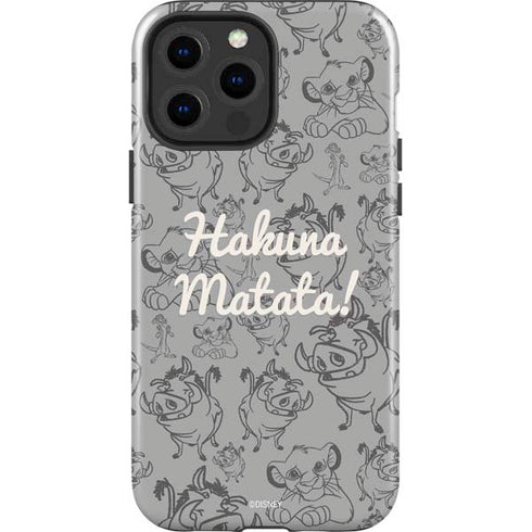 Disney The Lion King Hakuna Matata iPhone 13 Pro Max Impact Case
