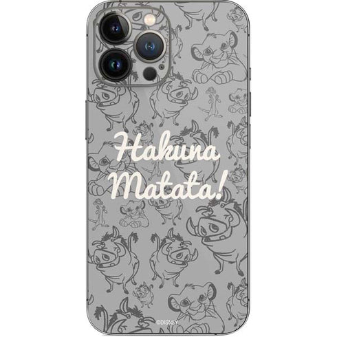 Disney The Lion King Hakuna Matata iPhone 13 Pro Max Skin