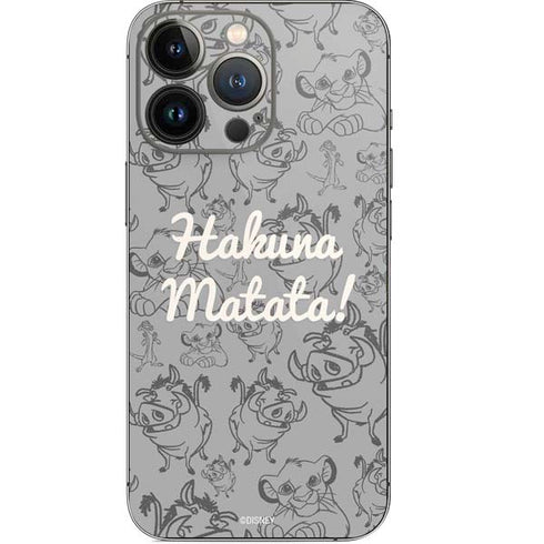 Disney The Lion King Hakuna Matata iPhone 13 Pro Skin