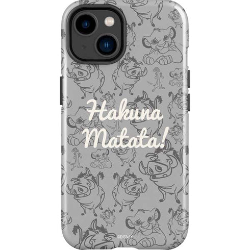 Disney The Lion King Hakuna Matata iPhone 14 Plus Impact Case