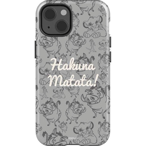 Disney The Lion King Hakuna Matata iPhone 15 Impact Case
