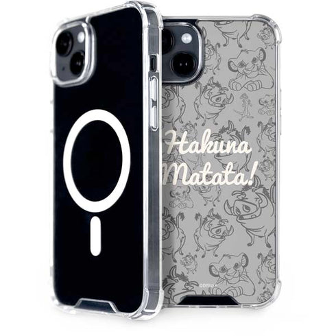 Disney The Lion King Hakuna Matata iPhone 15 Plus MagSafe Case