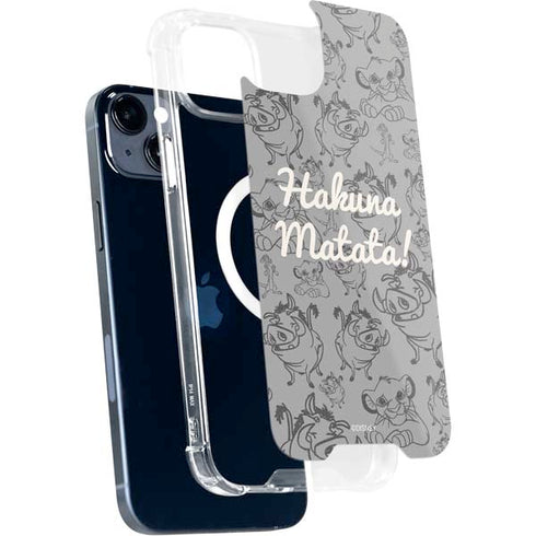 Disney The Lion King Hakuna Matata iPhone 15 Plus MagSafe Case
