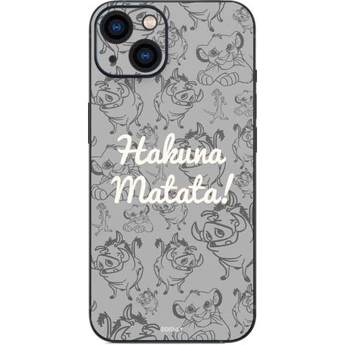 Disney The Lion King Hakuna Matata iPhone 14 Plus Skin