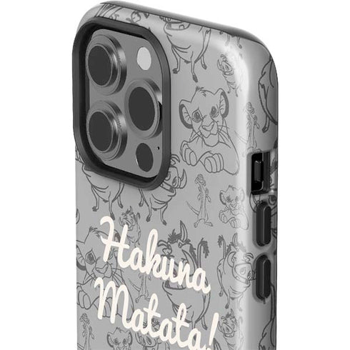 Disney The Lion King Hakuna Matata iPhone 15 Pro Impact Case