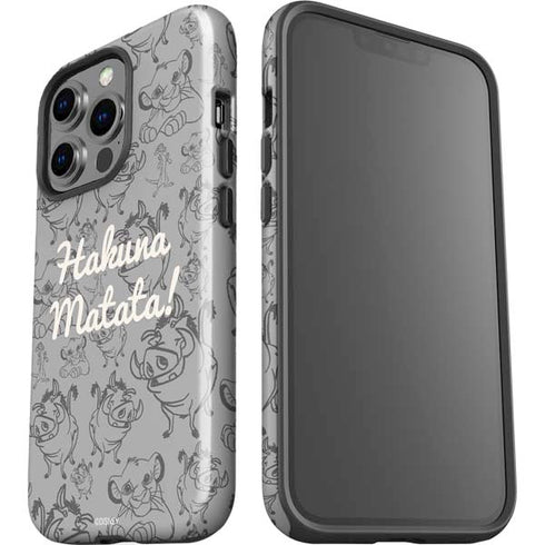 Disney The Lion King Hakuna Matata iPhone 15 Pro Impact Case