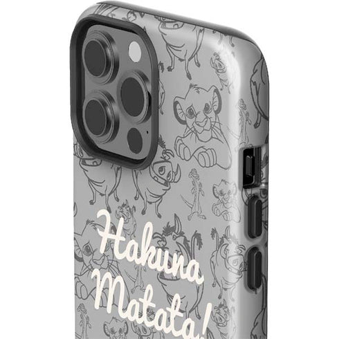 Disney The Lion King Hakuna Matata iPhone 15 Pro Max Impact Case