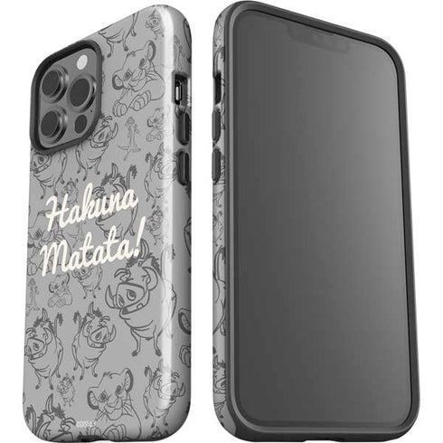 Disney The Lion King Hakuna Matata iPhone 15 Pro Max Impact Case