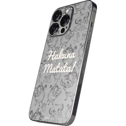 Disney The Lion King Hakuna Matata iPhone 14 Pro Max Skin