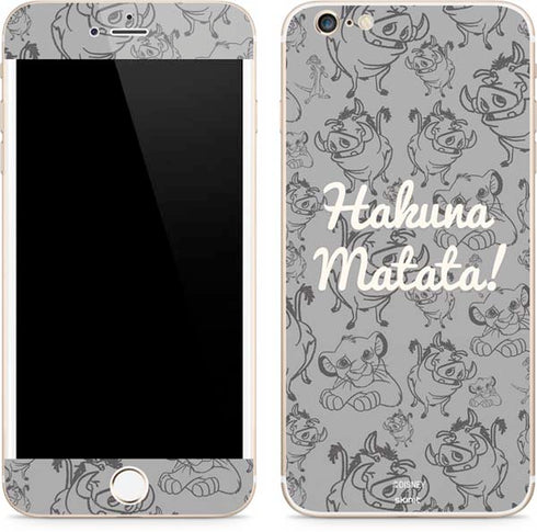 Disney The Lion King Hakuna Matata iPhone 6/6s Plus Skin