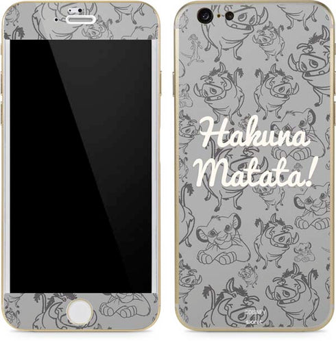 Disney The Lion King Hakuna Matata iPhone 6/6s Skin
