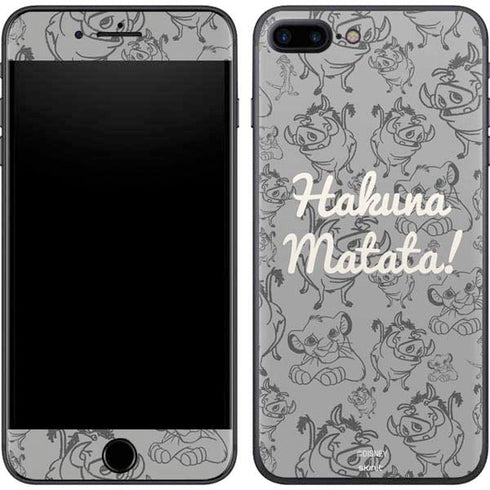 Disney The Lion King Hakuna Matata iPhone 7 Plus Skin