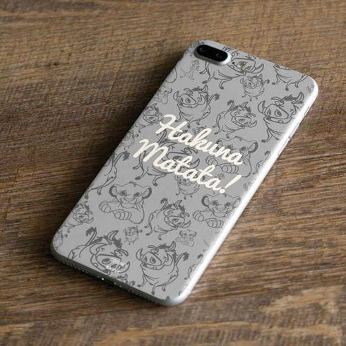 Disney The Lion King Hakuna Matata iPhone 8 Plus Skin