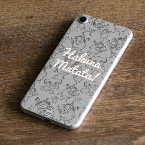 Disney The Lion King Hakuna Matata iPhone 8 Skin
