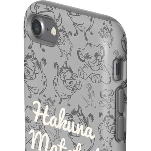 Disney The Lion King Hakuna Matata iPhone SE (2nd & 3rd Gen) Pro Case