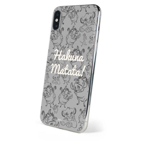 Disney The Lion King Hakuna Matata iPhone X Skin