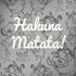 Disney The Lion King Hakuna Matata iPhone X Skin