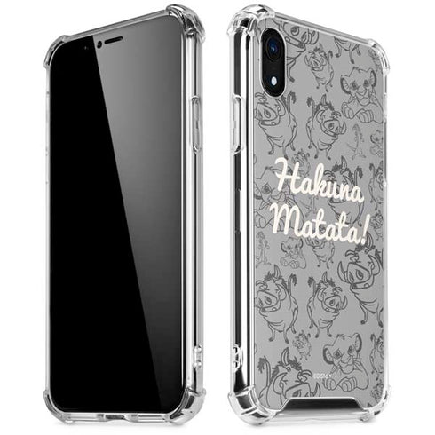 Disney The Lion King Hakuna Matata iPhone XR Clear Case