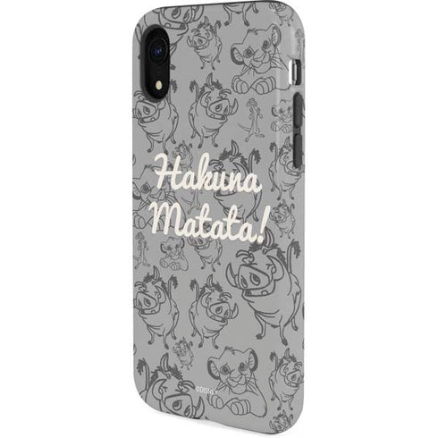 Disney The Lion King Hakuna Matata iPhone XR Pro Case