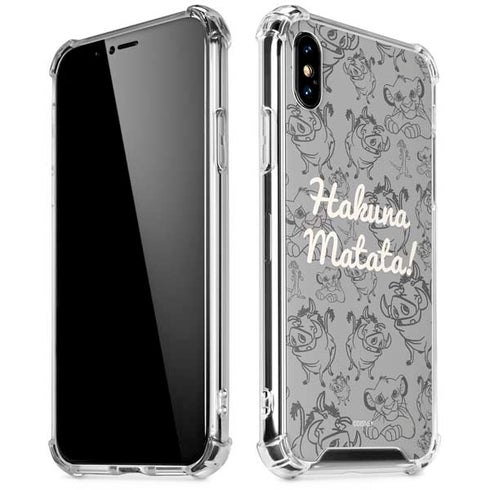 Disney The Lion King Hakuna Matata iPhone XS Max Clear Case