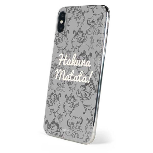 Disney The Lion King Hakuna Matata iPhone XS Max Skin