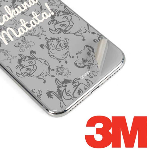 Disney The Lion King Hakuna Matata iPhone XS Max Skin