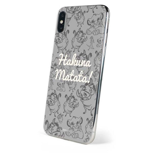 Disney The Lion King Hakuna Matata iPhone XS Skin