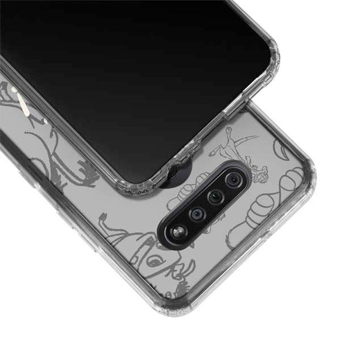 Disney The Lion King Hakuna Matata LG K51/Q51 Clear Case