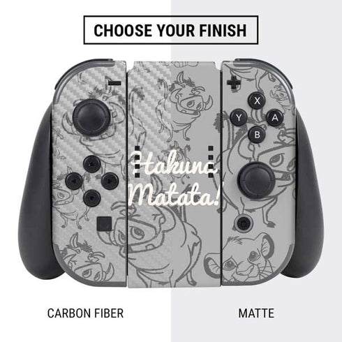 Disney The Lion King Hakuna Matata Nintendo Switch Bundle Skin