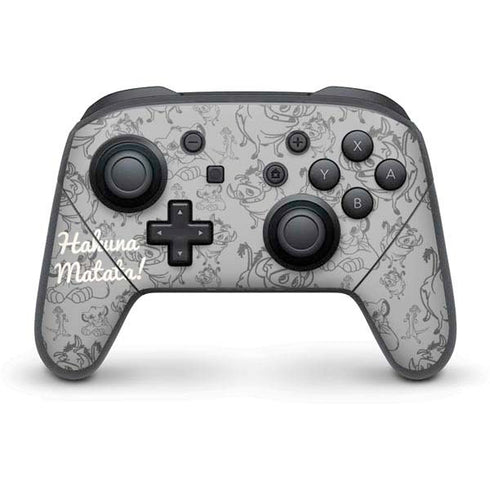 Disney The Lion King Hakuna Matata Nintendo Switch Pro Controller Skin