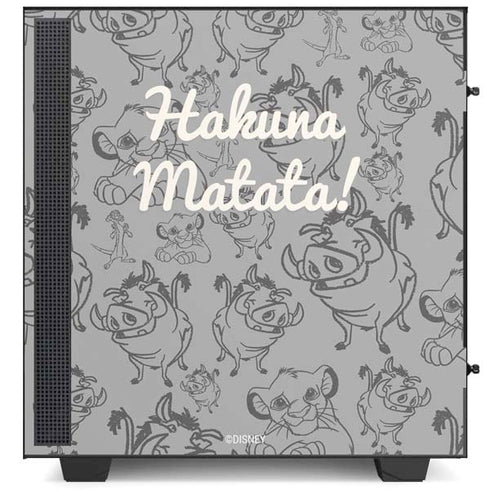 Disney The Lion King Hakuna Matata NZXT H510 Compact ATX Mid-Tower Case Skin