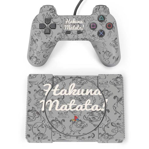 Disney The Lion King Hakuna Matata PlayStation Classic Bundle Skin