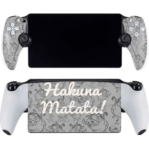 Disney The Lion King Hakuna Matata PlayStation Portal Remote Player Skin