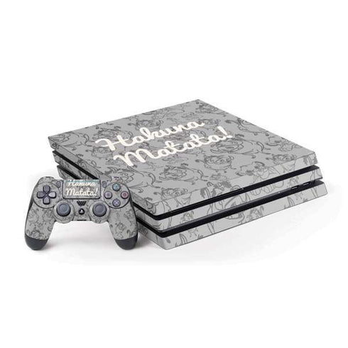 Disney The Lion King Hakuna Matata PS4 Pro Bundle Skin