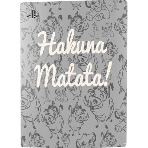 Disney The Lion King Hakuna Matata PS5 Digital Edition Console Skin