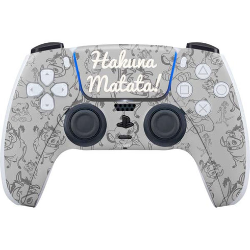 Disney The Lion King Hakuna Matata PS5 Controller Skin