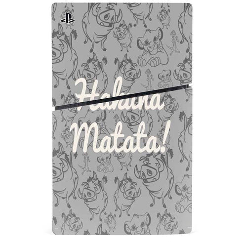 Disney The Lion King Hakuna Matata PS5 Slim Disk Bundle Skin