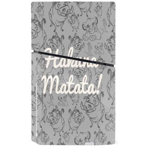 Disney The Lion King Hakuna Matata PS5 Slim Disk Bundle Skin