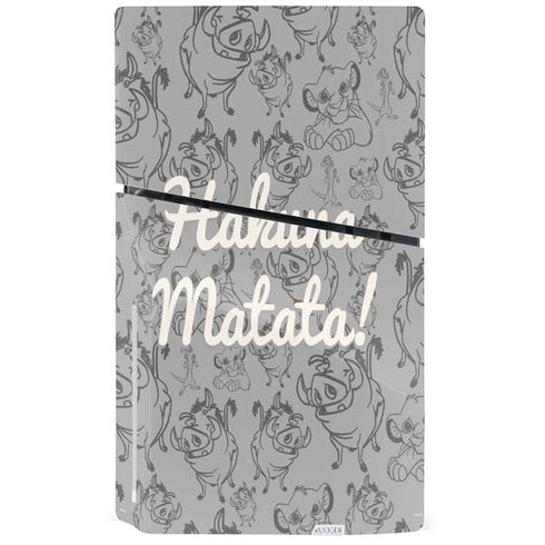 Disney The Lion King Hakuna Matata PS5 Slim Disk Console Skin