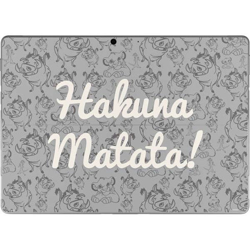 Disney The Lion King Hakuna Matata Surface Pro 8 Skin