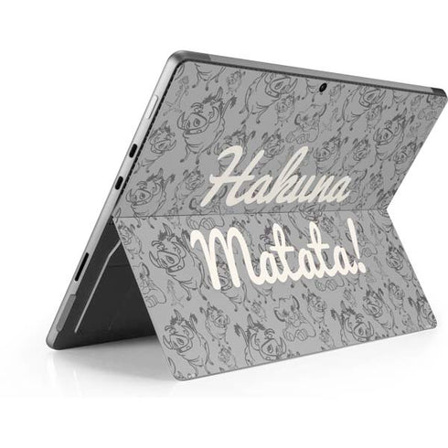 Disney The Lion King Hakuna Matata Surface Pro 9 Skin
